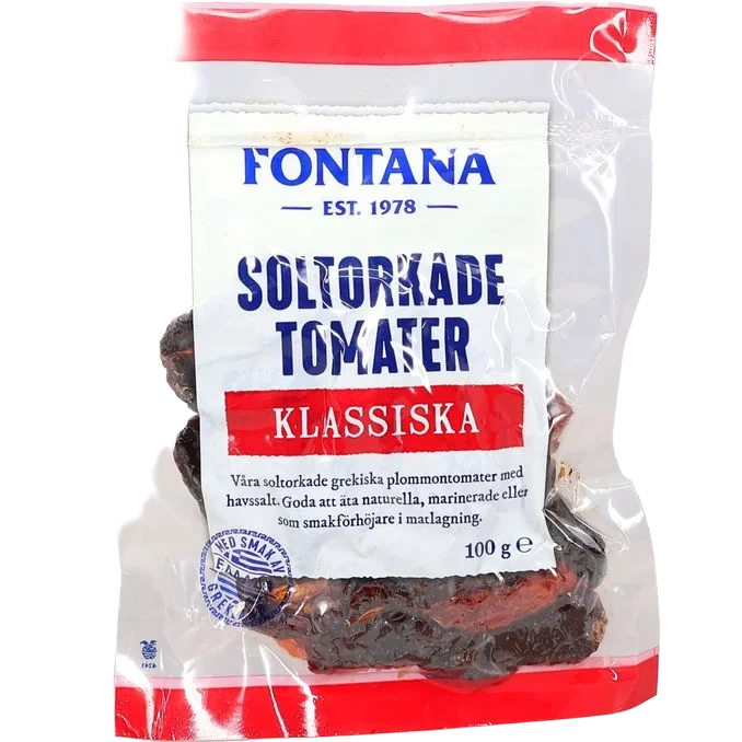 Soltorkade Tomater
