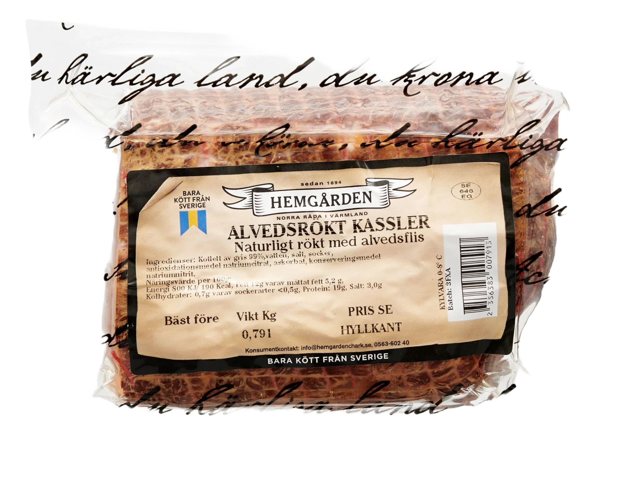 Alvedsrökt Kassler