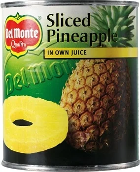 Ananasskivor i juice