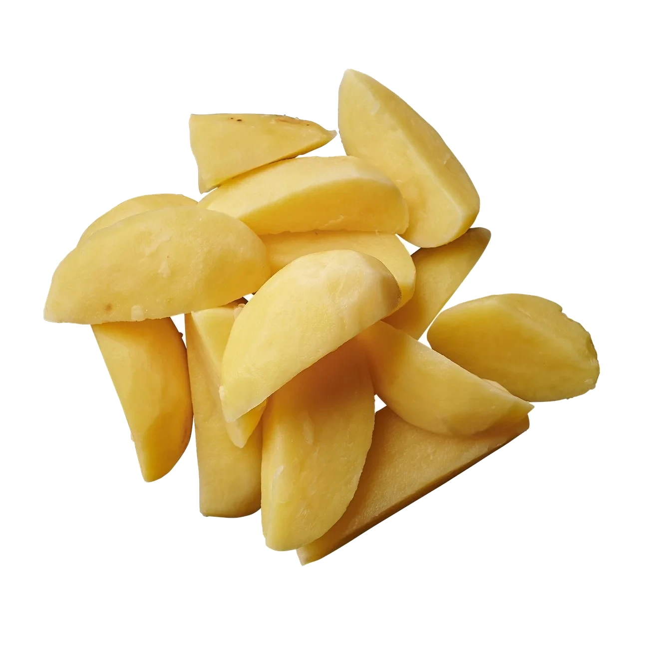 Potatis klyft u skal 4-bit svensk