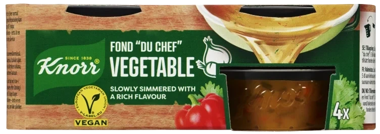 Fond Du Chef Grønnsak 4x28g Knorr