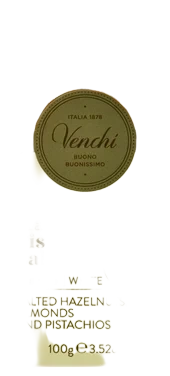 Venchi White Chocolate Bar With Nuts