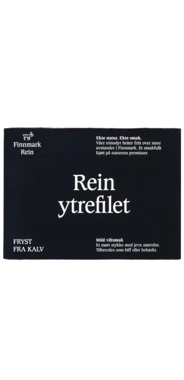 Rein Ytrefilet Frys 300g Finnmark Rein