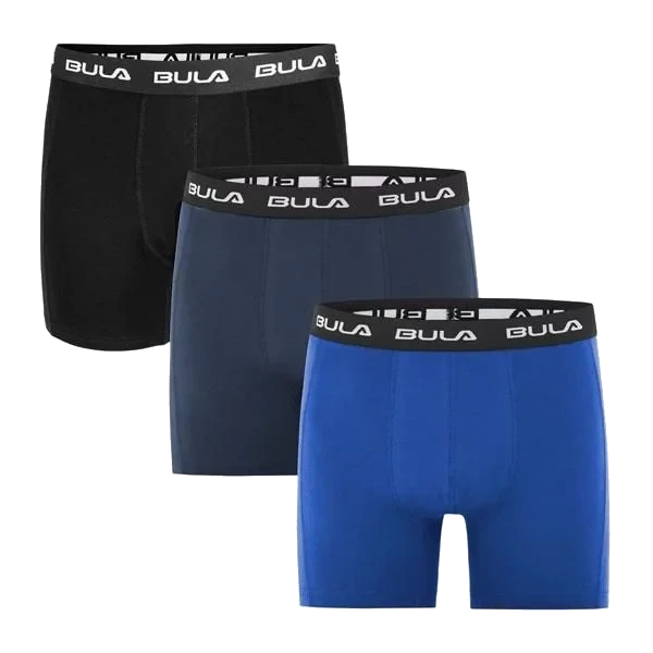 Bula 3-pk Boxers - Black/Navy