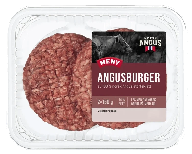 Angusburger 2x150g Meny