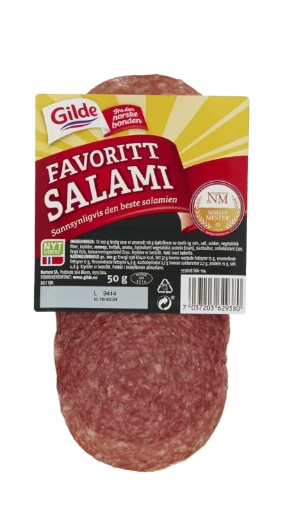 Favorittsalami 50g Gilde
