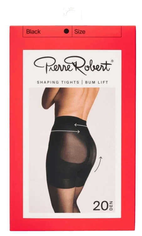 Shaping Tights 20 De Black 44-48 Pierre Robert