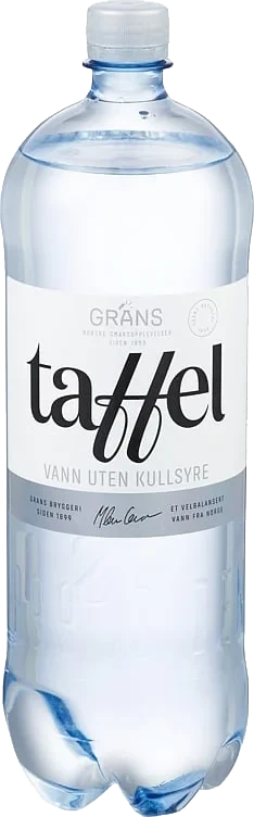 Taffel vann uten kullsyre flaske  1,5l