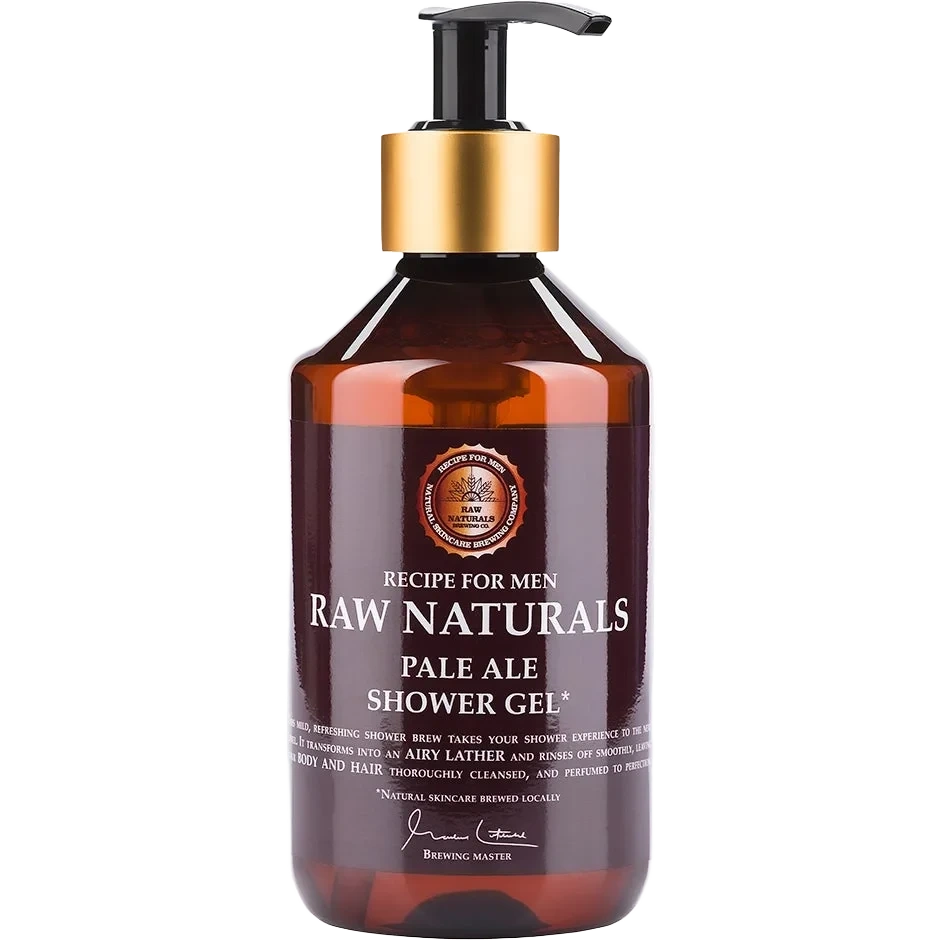 Raw Naturals by Recipe for Men Pale Ale Shower Gel