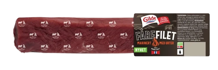 Fårefilet Urtemarinert 450g Pk