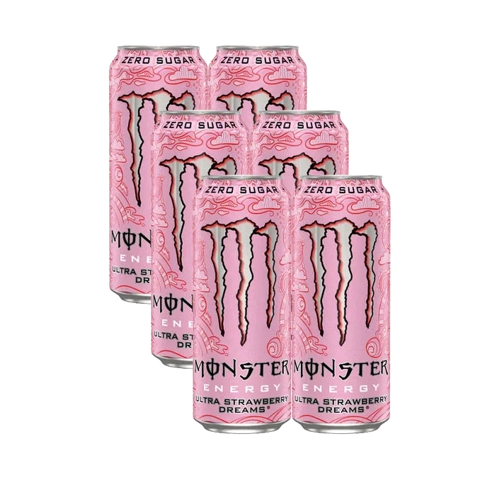 Monster Ultra Strawberry Dreams 6-pack
