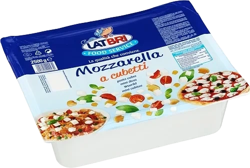 Mozzarella terninger       2,5kg