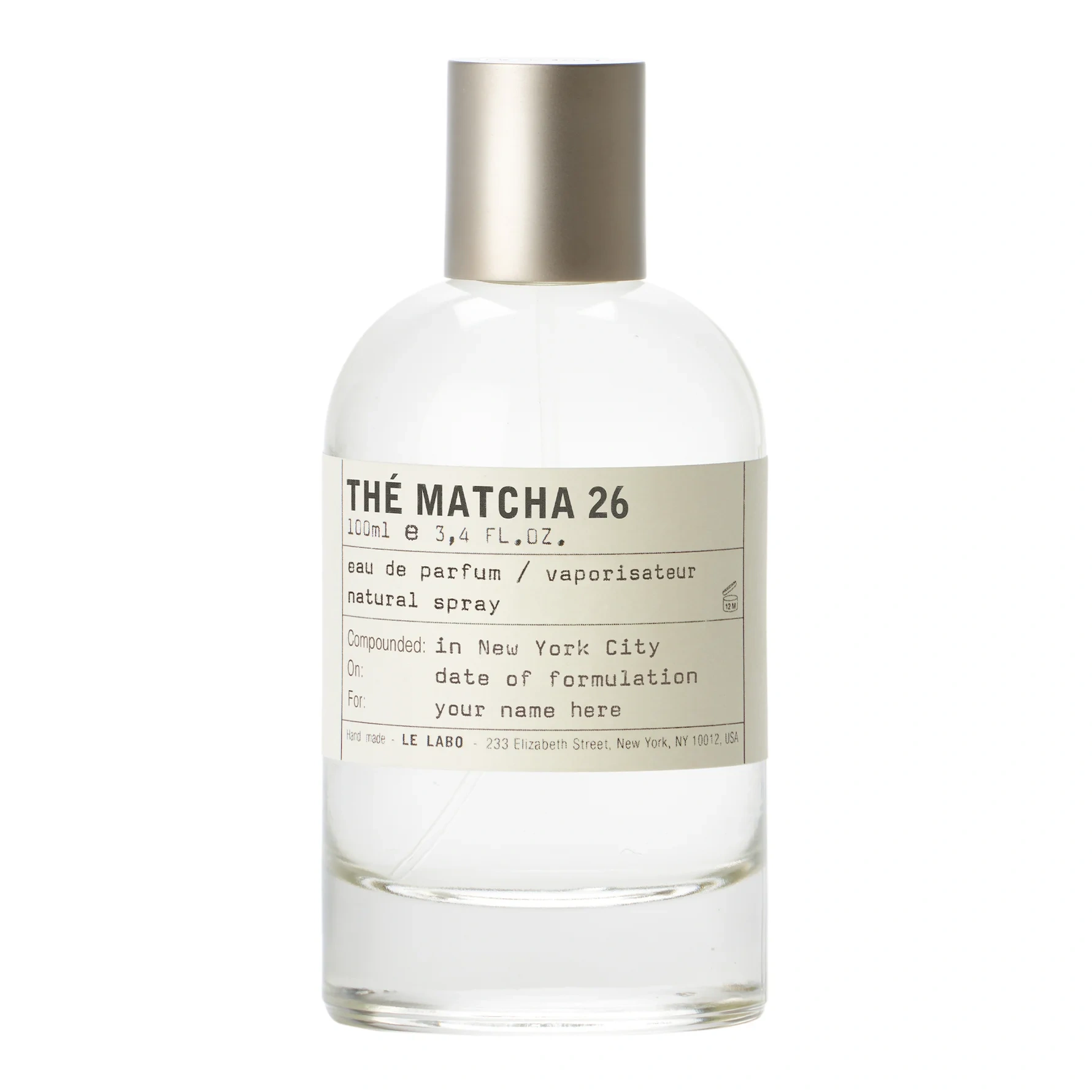 Le Labo Thé Matcha 26 Eau de Parfum 100 ml