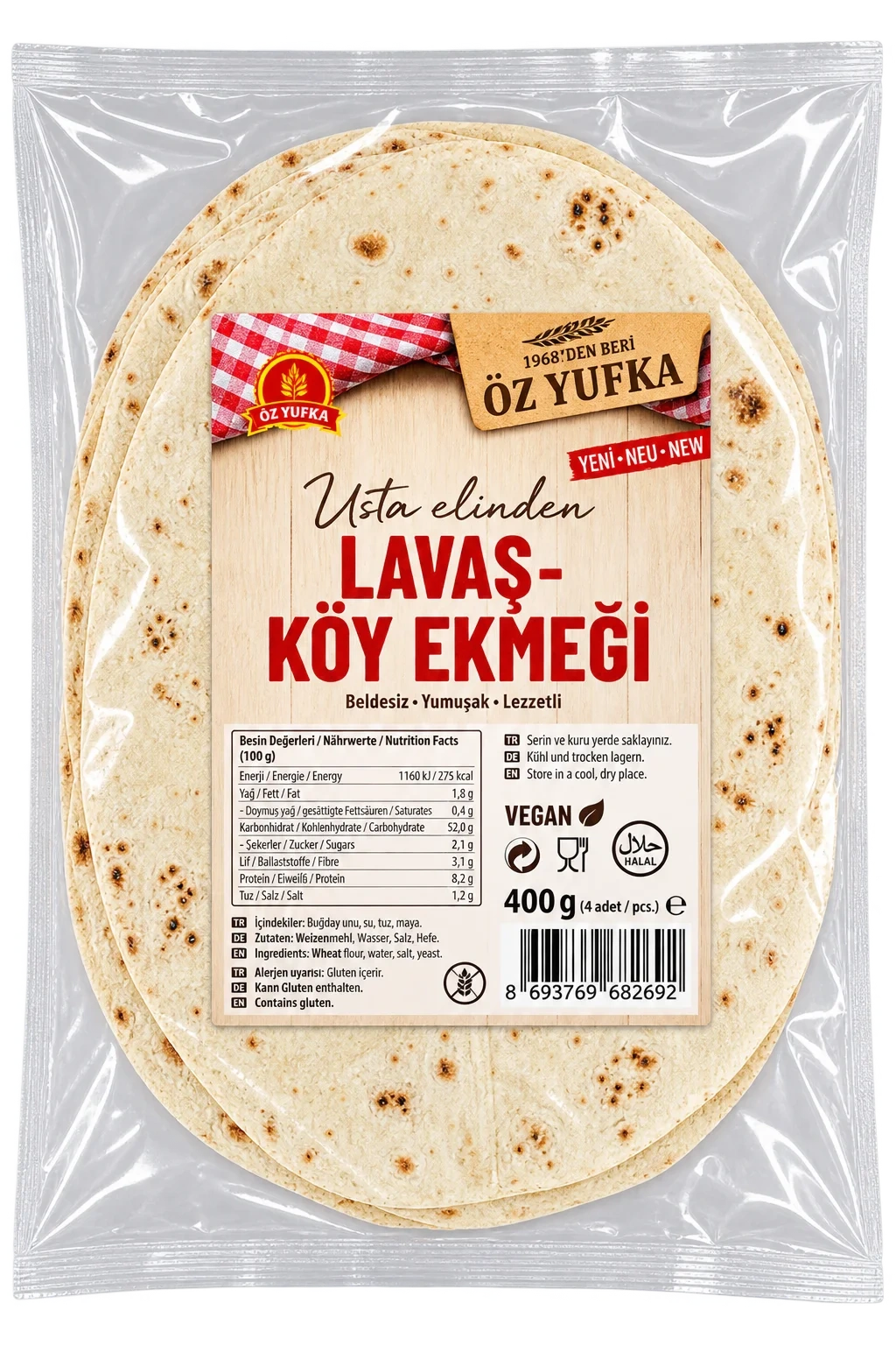 Öz Lavash 400g