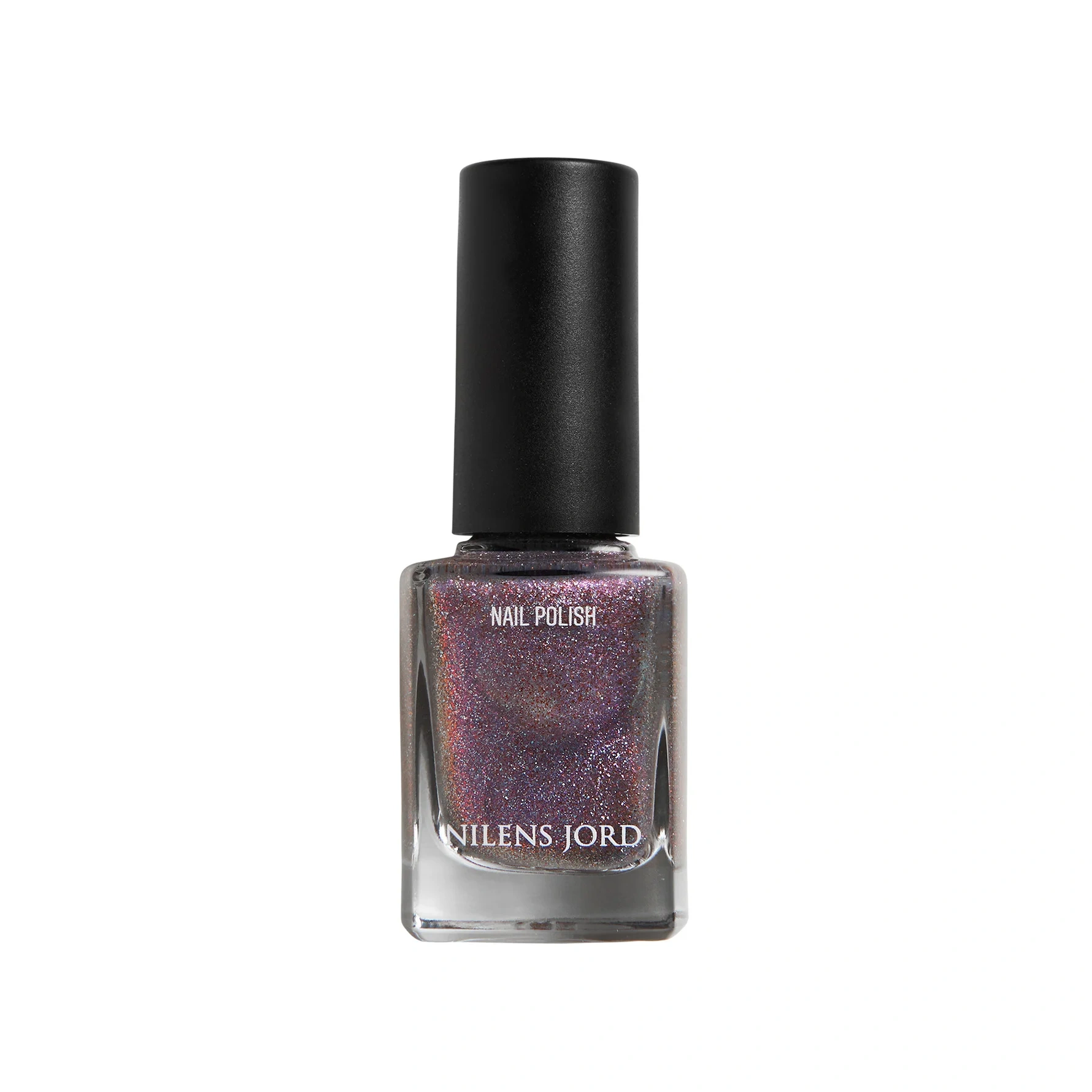 Nilens Jord Nail Polish Purple Glitter