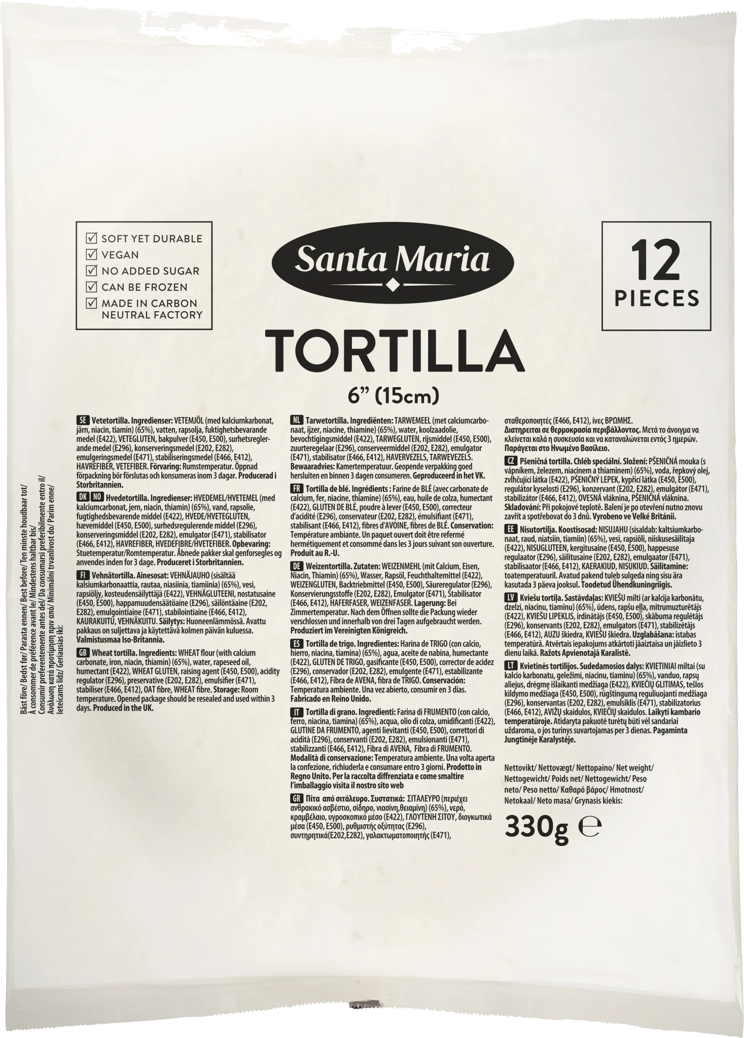 Tortilla 6'' (15cm)