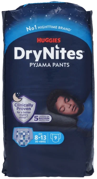 Huggies Drynites Large Boy 27/57 9stk