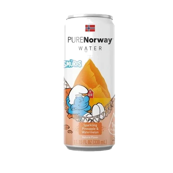 Sparkling water pineapple & watermelon bx  24x33cl
