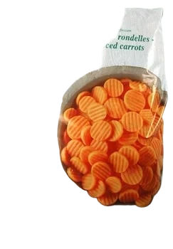 Morötter skivade