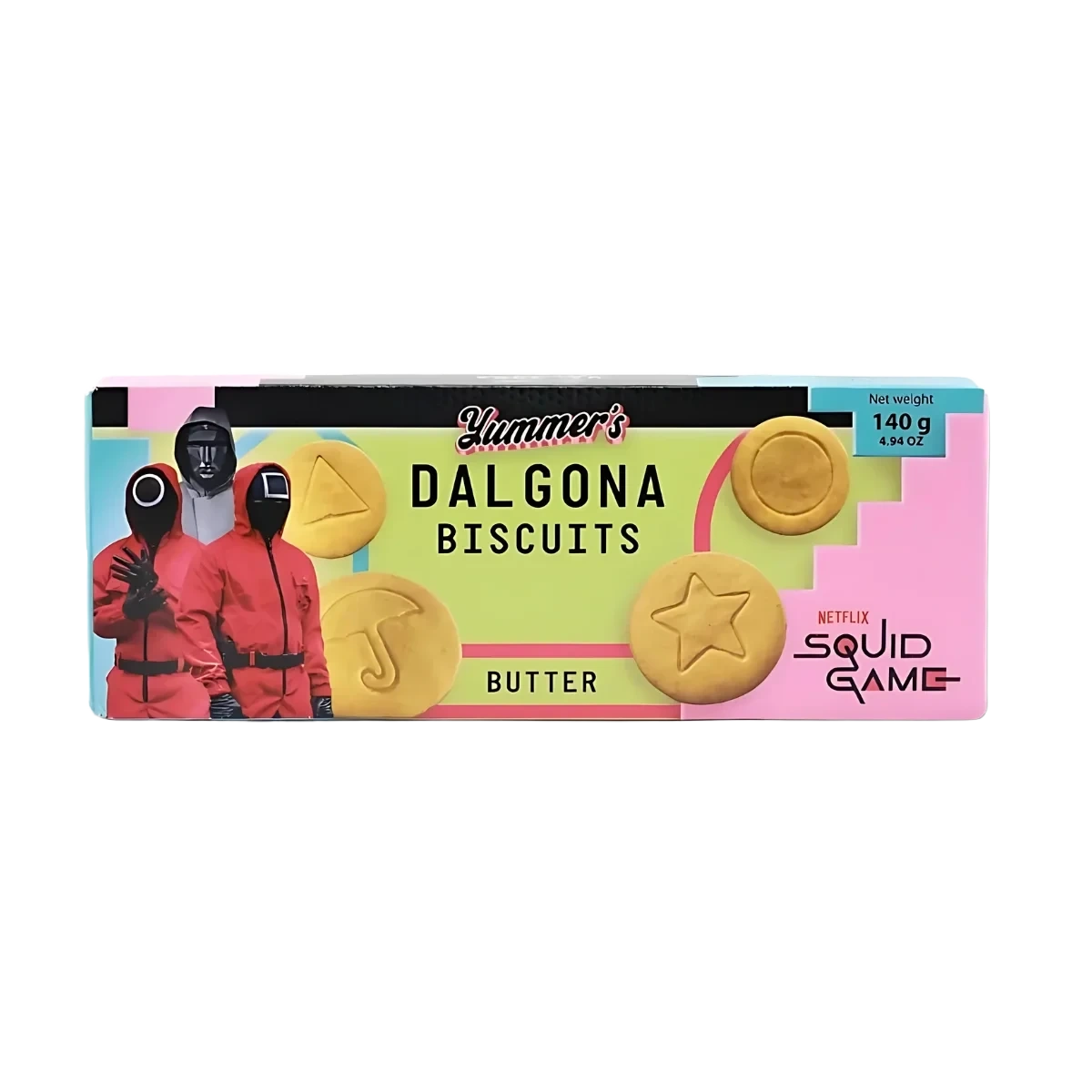Squid Game Dalgona Butter Biscuits 140 g