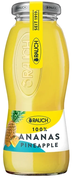 Ananas Juice 0,2l Flaske Rauch