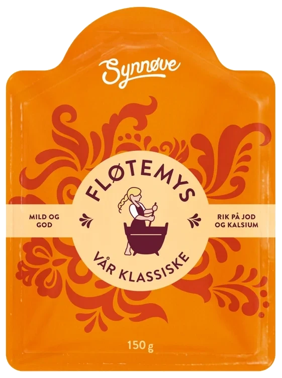 Fløtemysost skivet 105g Synnøve