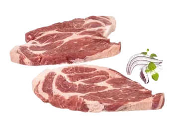 Svin nakkekotelett u/ben  ca3kg  kg
