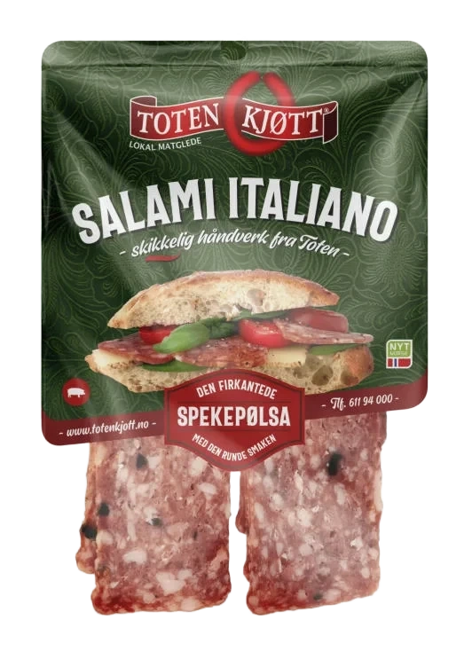 Salami Italiano 100g Toten Kjøtt