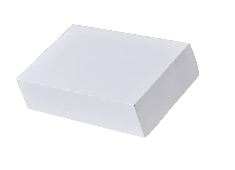 Donuts q-lokk eske 6-pk hvit 300x200x80mm  230stk