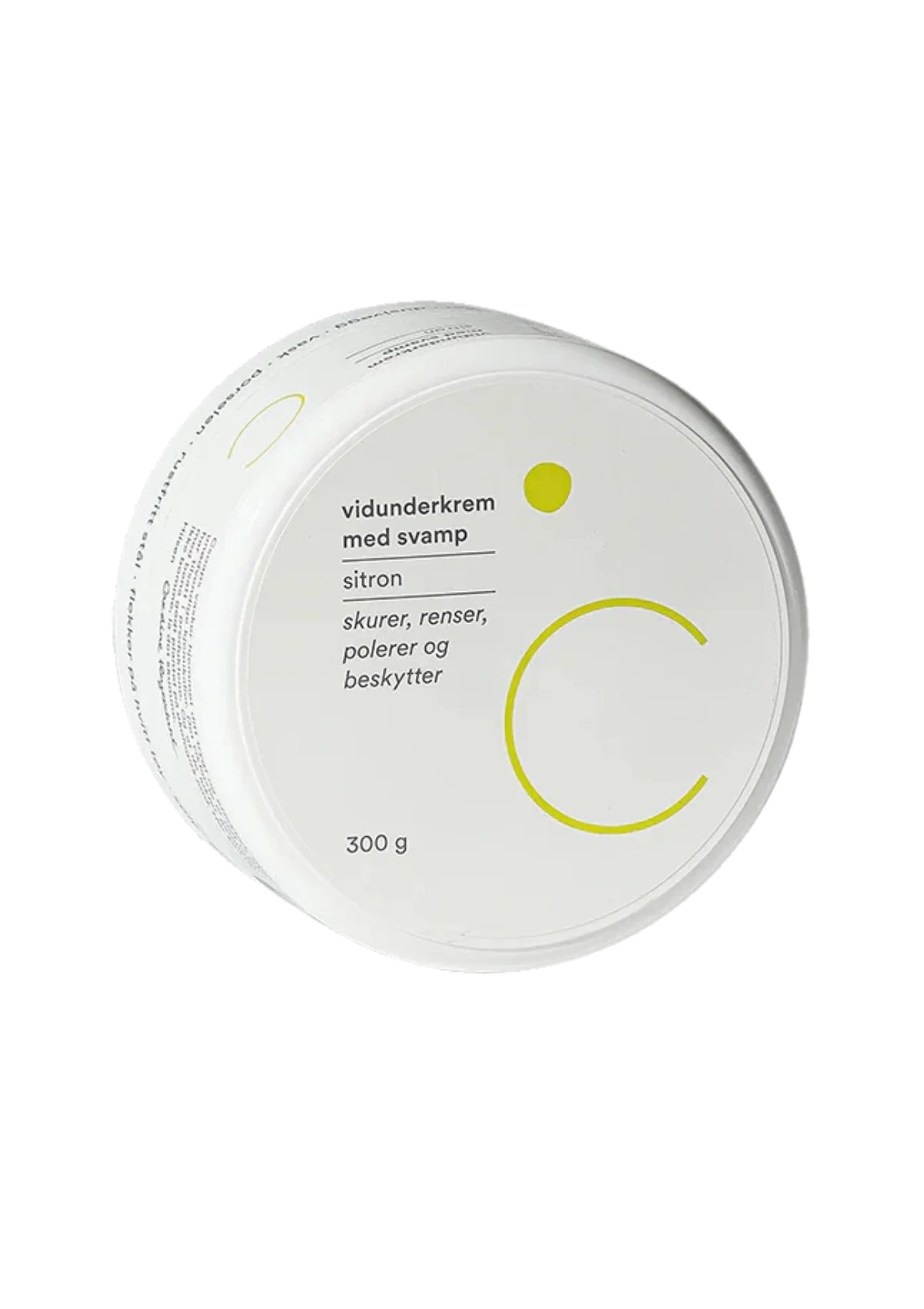 C Vidunderkrem Sitron m/Svamp 300g C Soaps