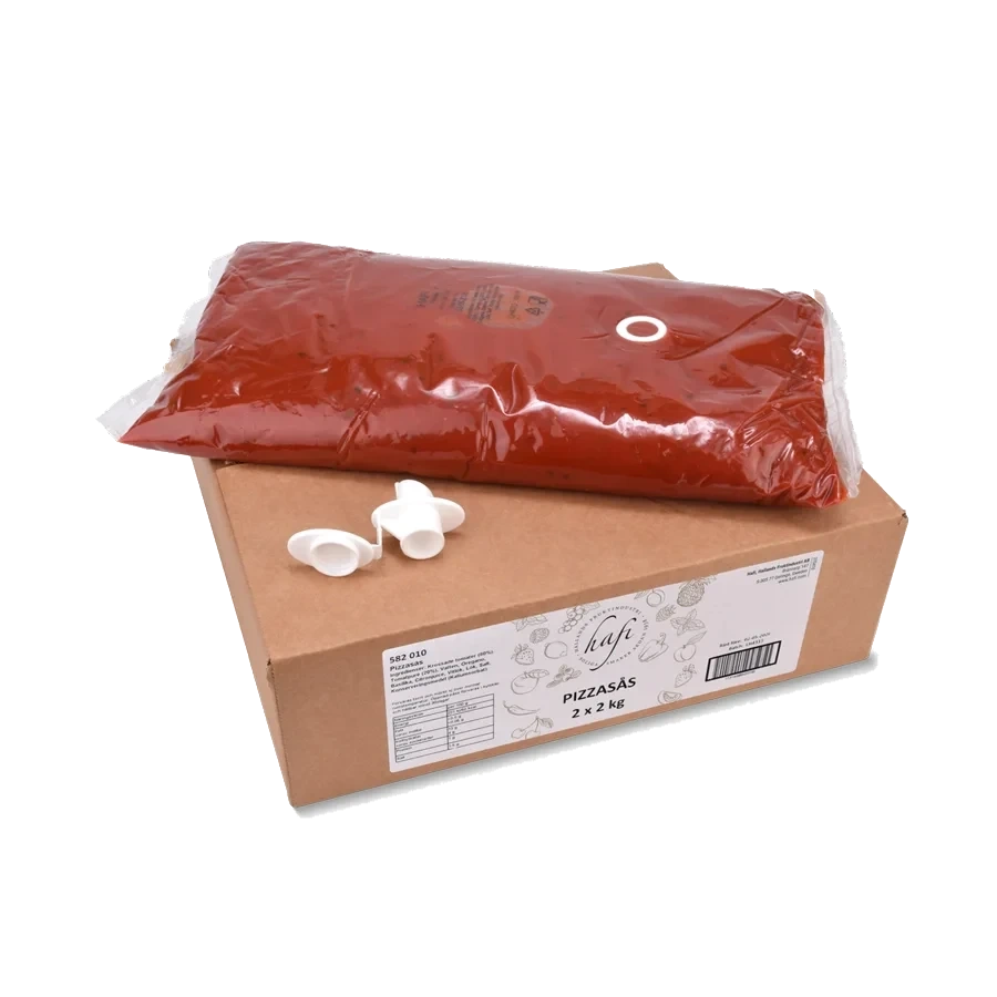 Pizzasås kryddad, 2 kg påse