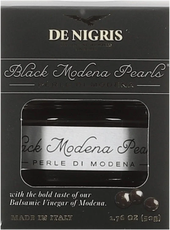 Eddik Black Pearls 50gram De Nigris