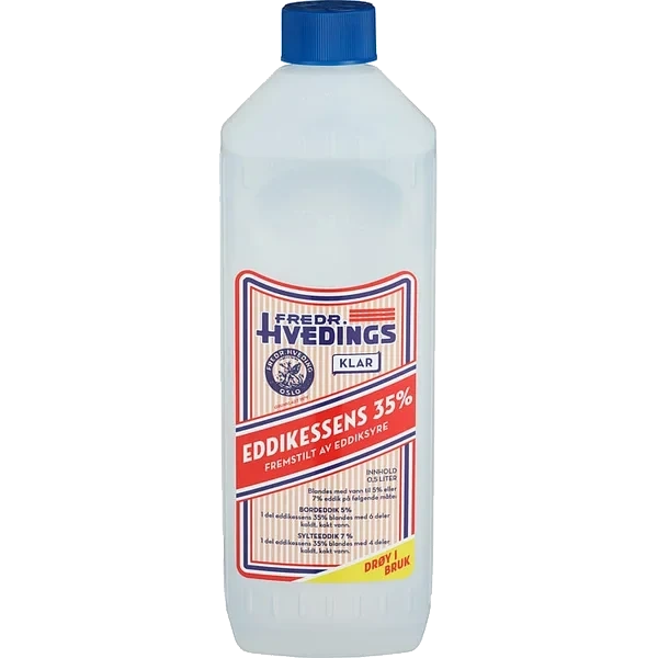 Eddikessens Klar 500ml 35% Hveding