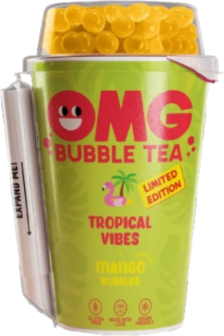 OMG Bubble Tea Tropical Vibes 265ml