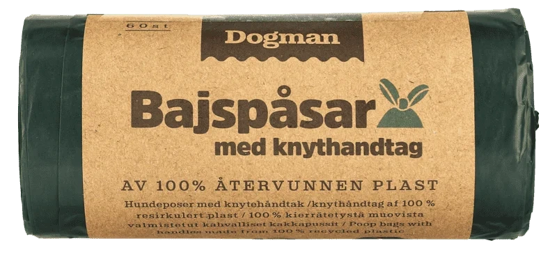 Dogman Hundeposer 100% Resirkulert Plast