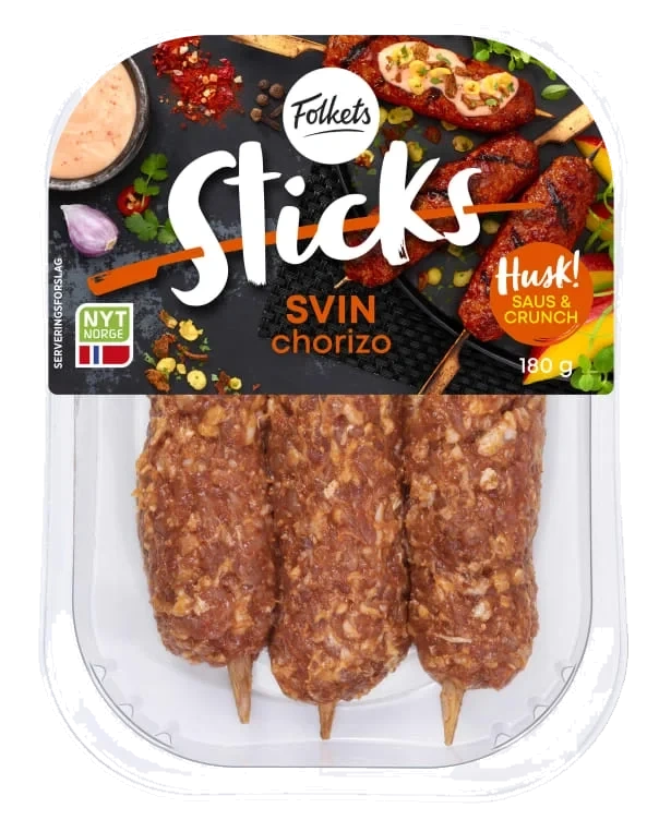 Svin Sticks Chorizo 180g Folkets