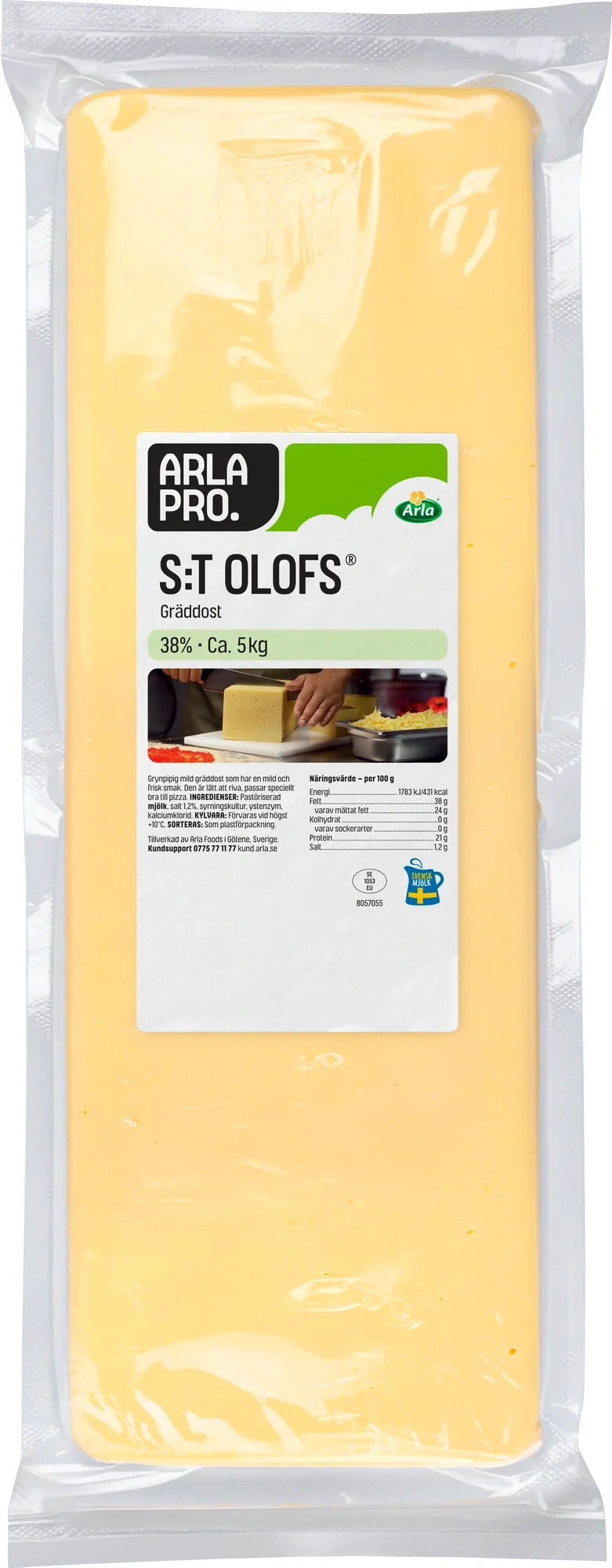 Arla Pro S:t Olofs® Gräddostfilé 38%