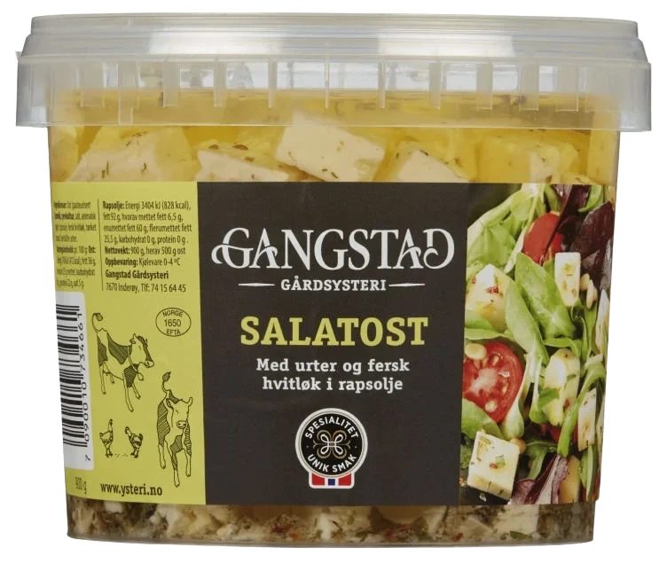 Salatost 900g Gangstad
