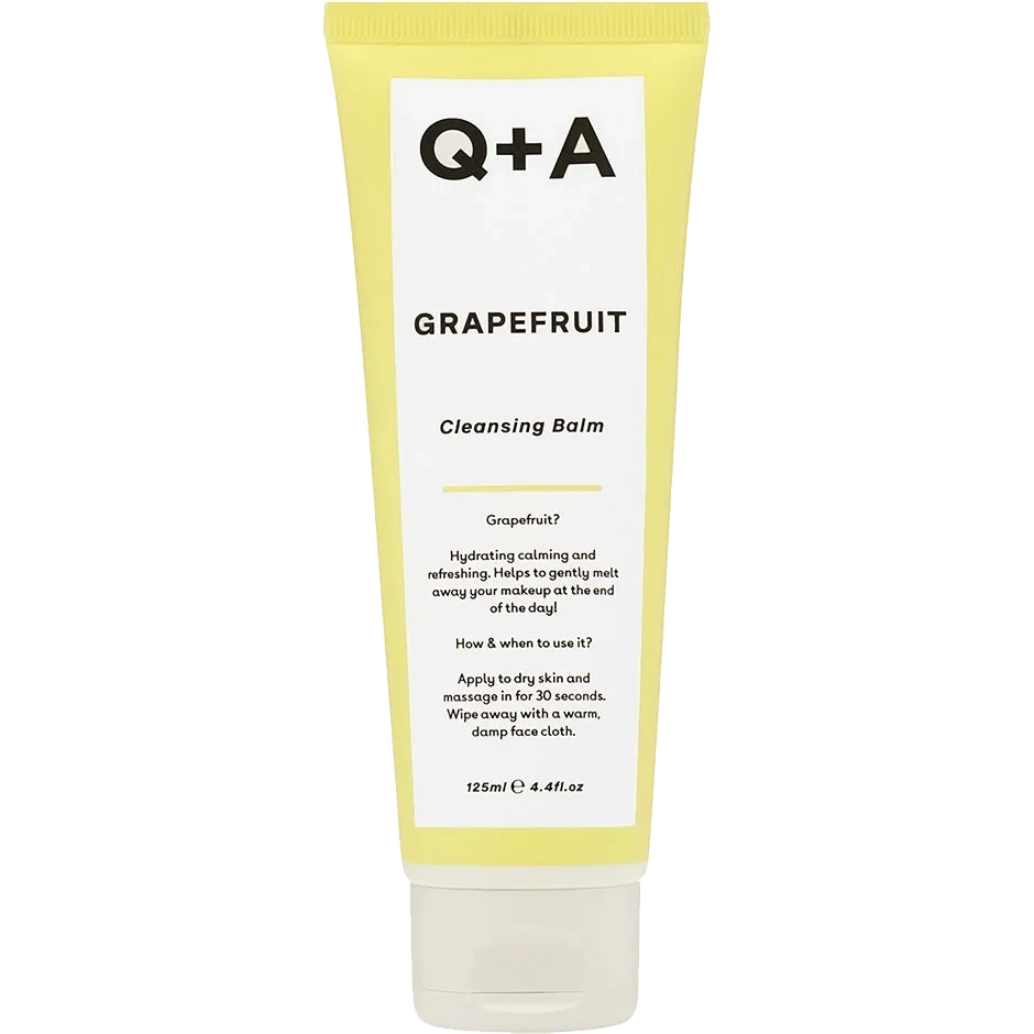 Q+A Grapefruit Cleansing Balm