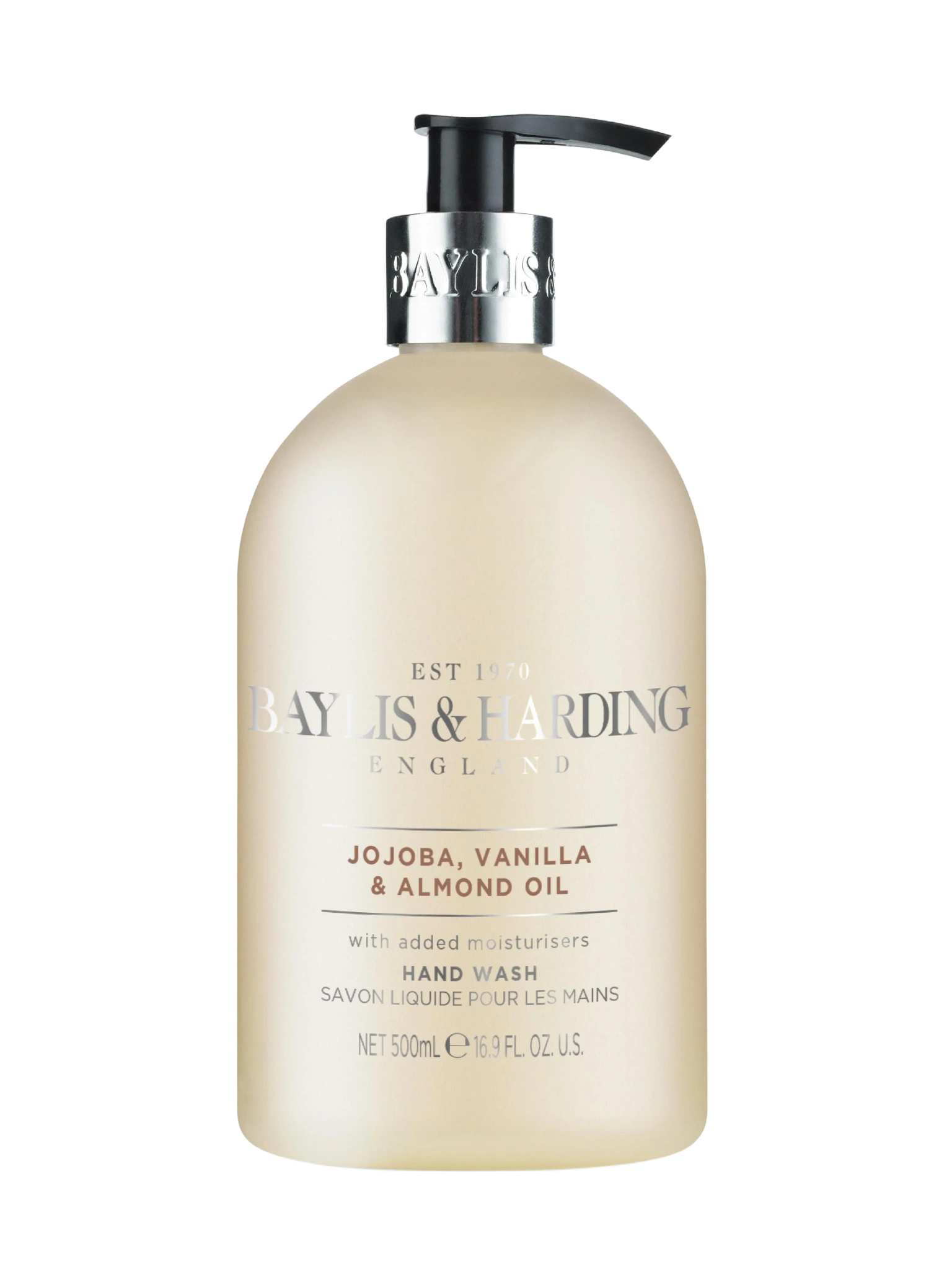 Baylis & Harding Signature Jojoba, Silk & Almond Hand Wash, 500 ml