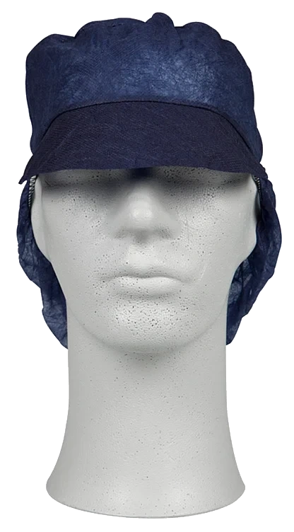 Snood cap m blå pp usteril  100stk