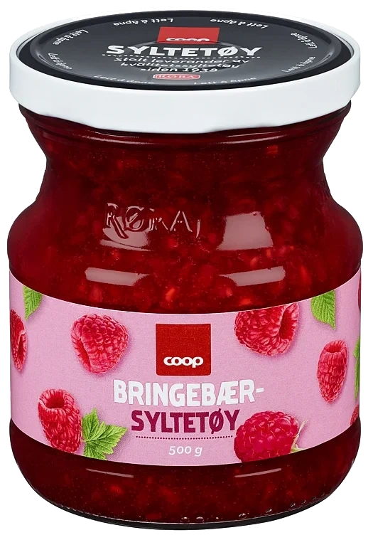 Bringebærsyltetøy 500g