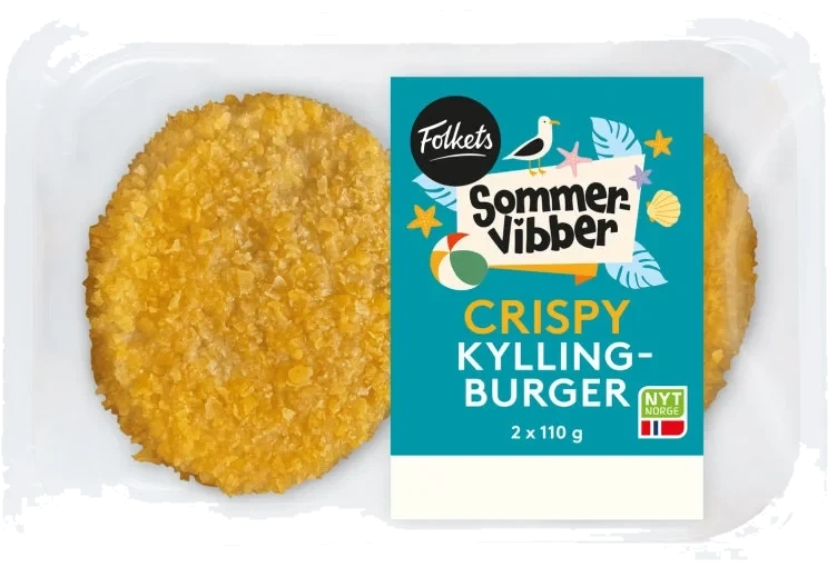 Kyllingburger 220g Sommervibber