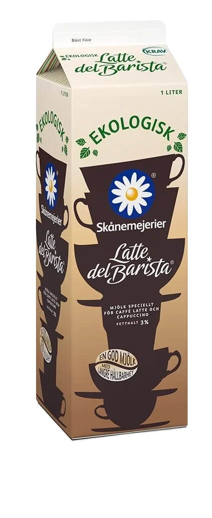 Ekologisk Latte del Barista 3%