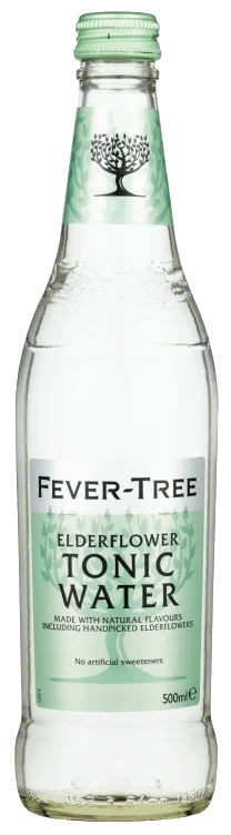 Tonic Water Ederflower 0,5l flaske Fever-Tree