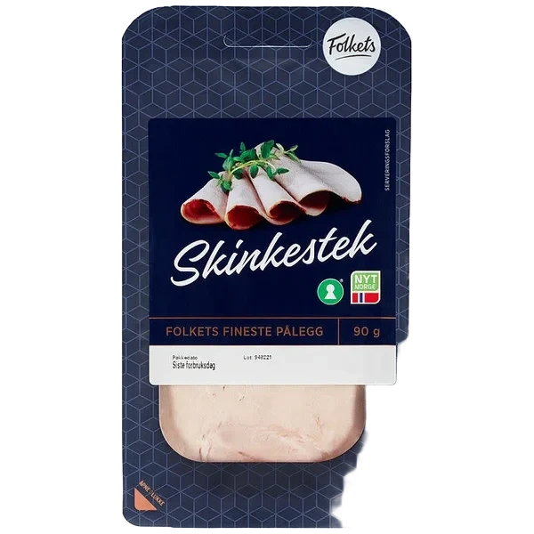 Skinkestek 100g Folkets
