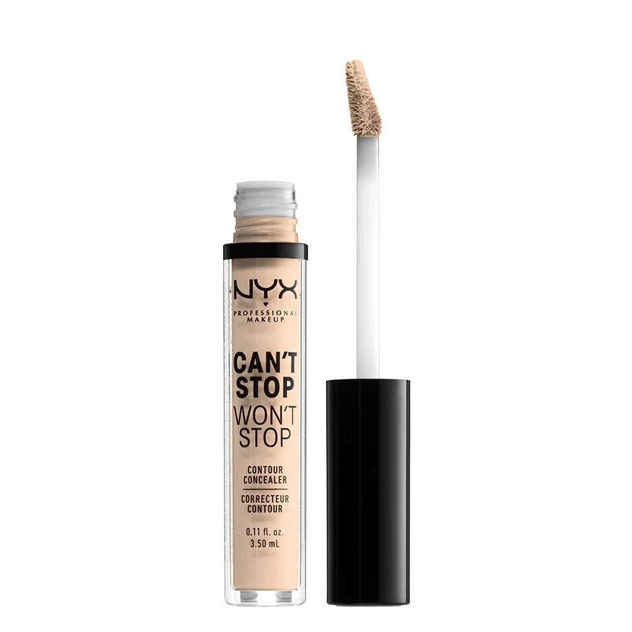 NYX PROFESSIONAL MAKEUP Can't Stop Won't Stop Concealer 04 Light Ivory