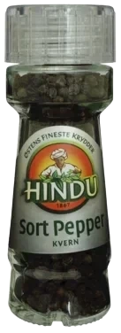 Hindu Pepper Sort Kvern Glass