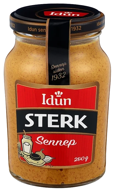 Sennep sterk                  250g