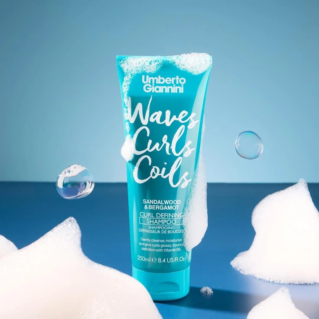 Umberto Giannini Waves, Curls & Coils Shampoo, 250 ml